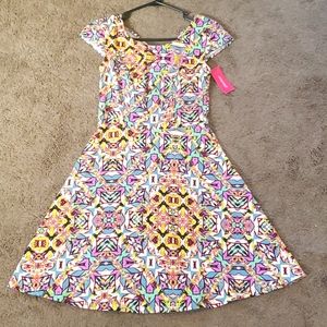 Xhileration skater dress NWT